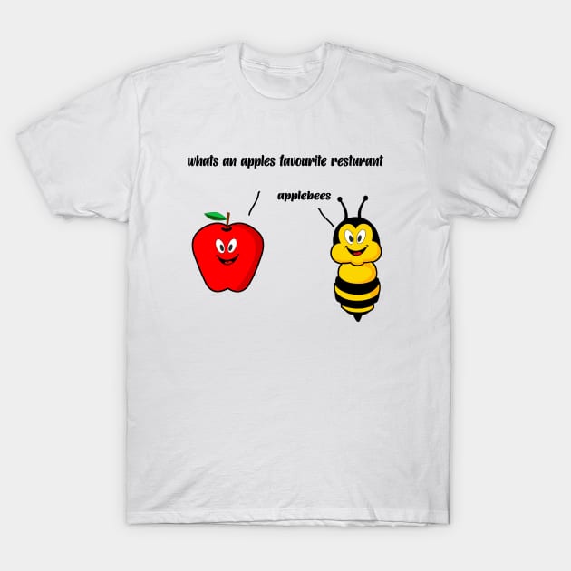 What an apple favourite restaurant T-Shirt by maskot100